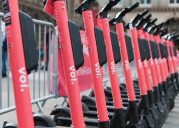 Les trottinettes Voi à l'assaut de l'Europe (Crédit DR).