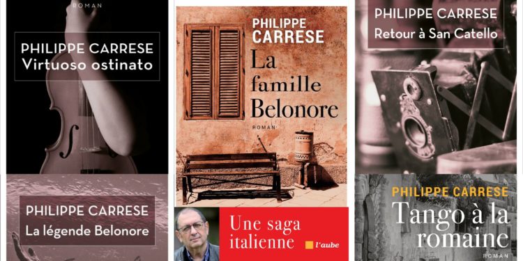 la saga Belonore écrite par Philippe Carrèse