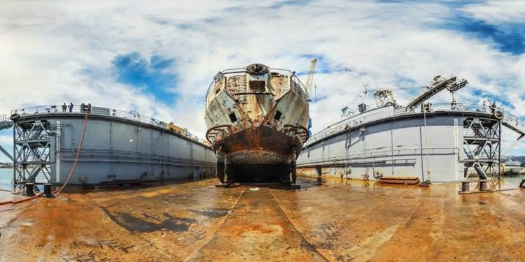 Topp Decide réalise des démantèlements de navires dans le monde entier (Crédit Topp Decide)