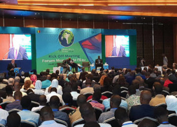 Lors de la réunion de lancement du Forum mondial de Dakar en juin dernier (Photo DR)