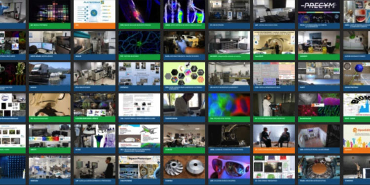 Le mur d'images qui présente l'ensemble des plateformes technologiques avec des tris par nombreux critères.