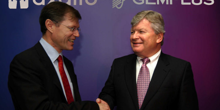 En 2005, Gemplus fusionne avec Axalto et devient Gemalto (Crédit photo Gemplus).