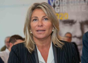 Caroline Pozmentier rejoint Yvon Berland pour les municipales à Marseille (Photo JY Delattre).