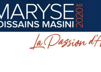 Maryse Joissains, "la passion d'Aix" la signature de la nouvelle campagne du maire d'Aix.