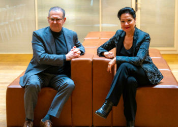 Bruno Gilles et Lisette Narducci mardi 14 janvier 2020 (Photo JY Delattre/Gomet')