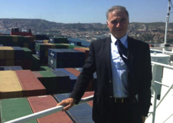 Michel Fallah, le P-dg fondateur de Traxens (Crédit : Technopole de Château-Gombert).