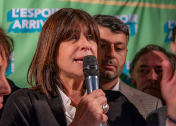 Michèle Rubirola, tête de liste du Printemps Marseillais (Photo JYD/Gomet').