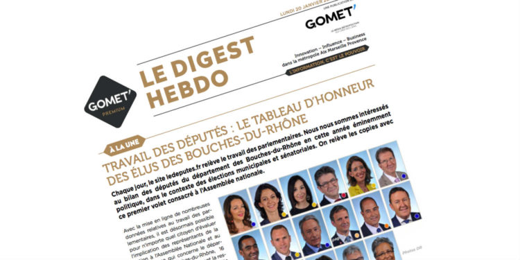 Le Digest Hebdo n°127 : le travail des députés à la Une