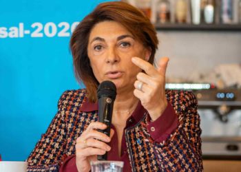 Martine Vassal jeudi 16 janvier 2020 (Photo JY Delattre/Gomet')