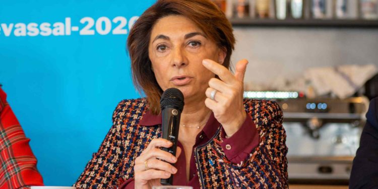 Martine Vassal jeudi 16 janvier 2020 (Photo JY Delattre/Gomet')