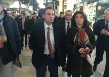 Renaud Muselier a exprimé son soutien entier à Martine Vassal (Crédit : archives Gomet')