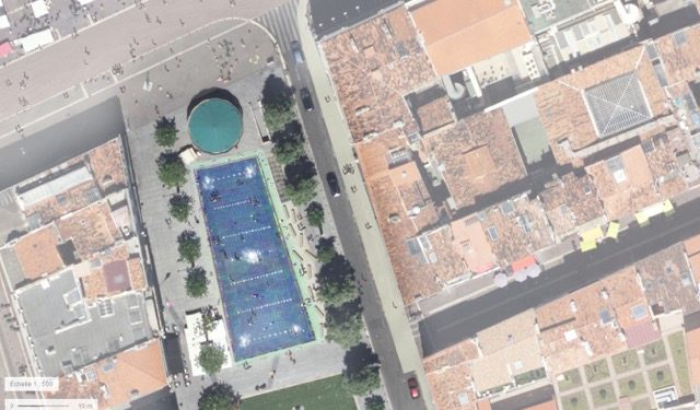 Debout Marseille ! emmenée par Sébastien Barles a présenté 5 projets de végétalisation de places du centre-ville (crédit : Debout Marseille !)