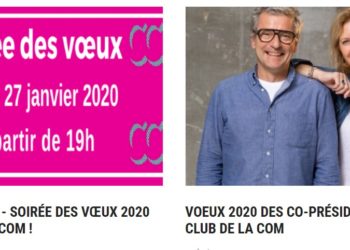 [Agenda] Voeux du Club de la Com (Toulouse)
