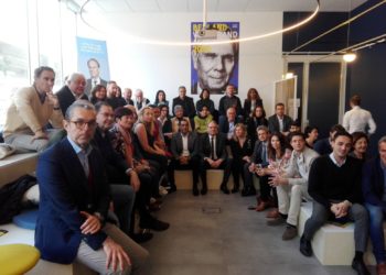 Berland et son équipe