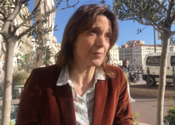Sophie Camard, la maire des 1er et 7e arrondissements de Marseille (Crédit archives Gomet').
