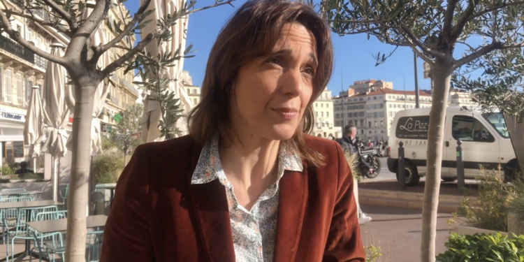 Sophie Camard, la maire des 1er et 7e arrondissements de Marseille (Crédit archives Gomet').