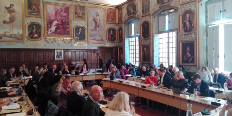 Le dernier conseil municipal de l'ère Joissains III s'est tenu vendredi 14 février (crédit : AD)