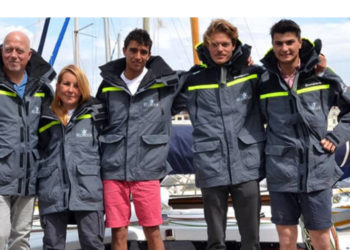 L'équipage de Rêve à perte de vue (Photo DR).