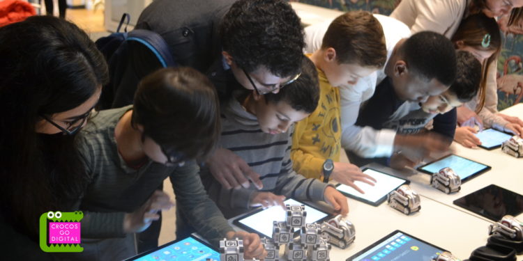 Les ateliers de Crocos Go forment les enfants au code (Crédit DR)