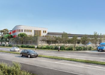 La maquette proposée par MAP pour le futur bâtiment EDF