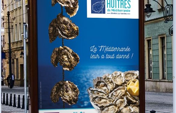 Les Huîtres de Méditerranée en campagne avec Les Dissidents