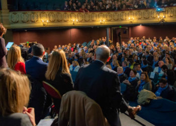 vendredi 14 février au Gymnase. La crise du coronavirus signe la fin des meetings à partir du 8 mars. (Photo JYD).