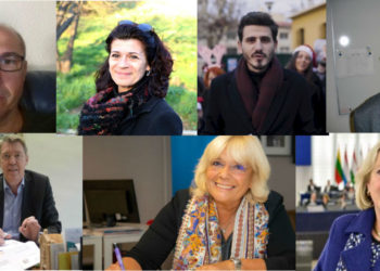 Mosaïque des candidats à l'élection municipale d'Aubagne en 2020