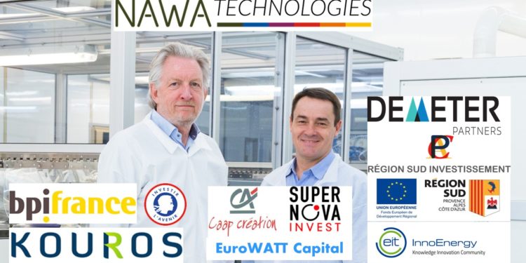 Ulrik Grape, P-dg de Nawa technologies et Pascal Boulanger, le fondateur et président du conseil d'administration (Crédit Nawa)