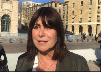 Michèle Rubirola, leader du Printemps marseillais (Photo Gomet').