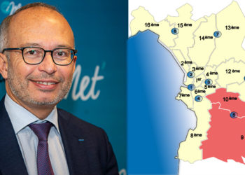 Lionel Royer-Perreault, le maire sortant des 9e et 10e arrondissements (Crédit Gomet').