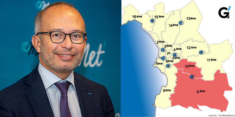 Lionel Royer-Perreault, le maire sortant des 9e et 10e arrondissements (Crédit Gomet').
