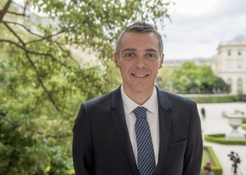 Jean-François Cesarini à l'Assemblée nationale où il avait été élu en 2017 (Crédit DR).