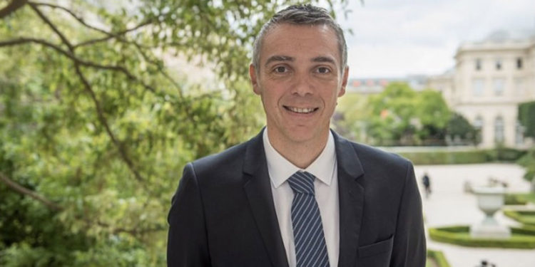 Jean-François Cesarini à l'Assemblée nationale où il avait été élu en 2017 (Crédit DR).