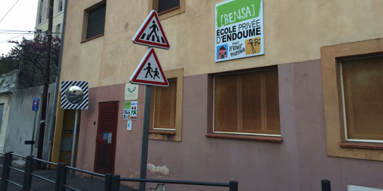 L'école Bensa dans le quartier d'Endoume à Marseille (Photo Gomet').