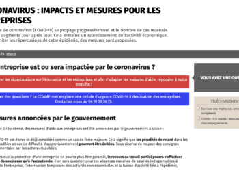 Coronavirus : 84 % des entreprises de la métropole impactées par l’épidémie