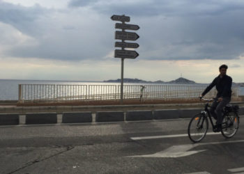 Le vélo comme mode de transports toujours d'actualité, y compris pendant le confinement (crédit : archives Gomet').