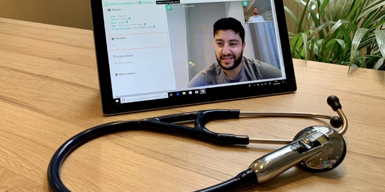 Healphi lance son nouveau service de téléconsultation pour médecins et infirmiers (Crédit DR)