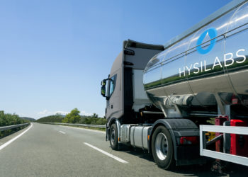 Hysilabs a développé une technologie pour transporter l'hydrogène sous forme liquide (Crédit Hysilabs)