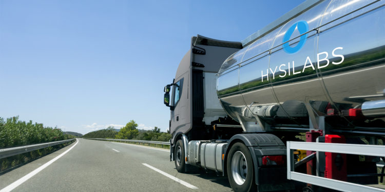 Hysilabs a développé une technologie pour transporter l'hydrogène sous forme liquide (Crédit Hysilabs)