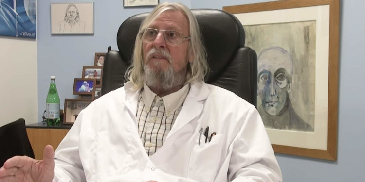 Didier Raoult mardi 24 mars 2020 intervient en pleine crise du coronavirus pour défendre son approche du traitement du covid-19 (Crédit DR).