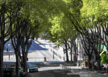 La pollution liée au trafic automobile a continué de baisser (crédit : JYD/Gomet')