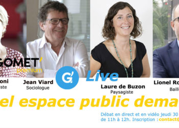 [Gomet’ Live] Quel espace public après la crise du coronavirus ?