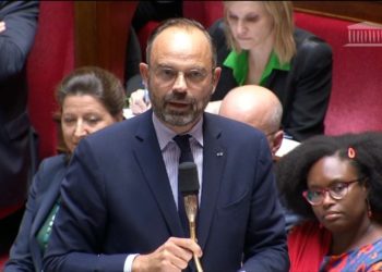 Edouard Philippe devant les députés de l'Assemblée nationale