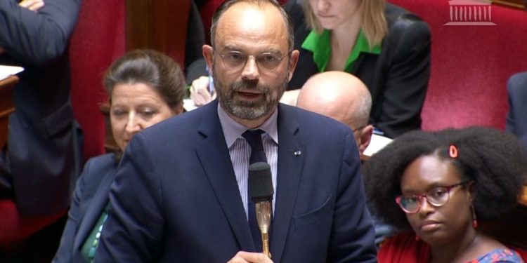 Edouard Philippe devant les députés de l'Assemblée nationale