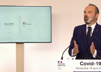 Le premier ministre le 19 avril 2020