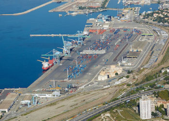 A Marseille, l'activité portuaire est considérablement ralentie à cause du Covid-19 (Crédit DR)