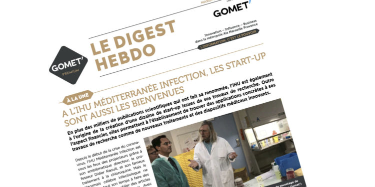 Le Digest Hebdo n°137 : les start-up de l’IHU à la une
