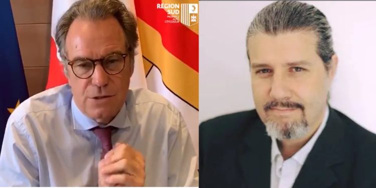 Hervé Menchon et Renaud Muselier