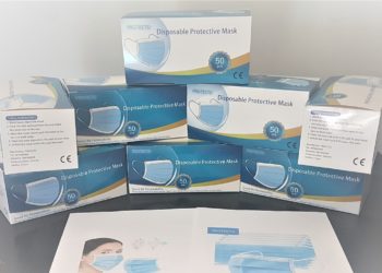 Protecto a déjà reçues les boites de ses masques qui partiront chez les clients à la fin du mois (Crédit DR)