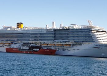 Shell a réalisé le premier approvisionnement GNL à Marseille sur le Costa Smeralda